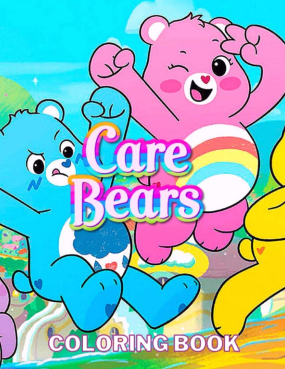 The Coloring Book: JUMBO Drawing Pages Of Characters for Kids Ages 4-8 8-12 | +50 High Quality Coloring Pages for Stress Relief and Relaxation