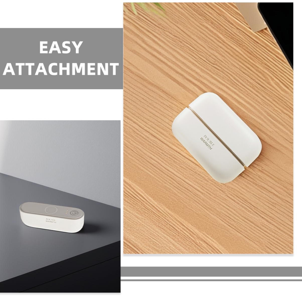 SHERCHPRY Scaldamani Portatili Elettrici Attacco Magnetico USB Riscaldamento Rapido e Calore Duraturo per Attività all Aperto come Caccia Escursionismo e Viaggi in Inverno