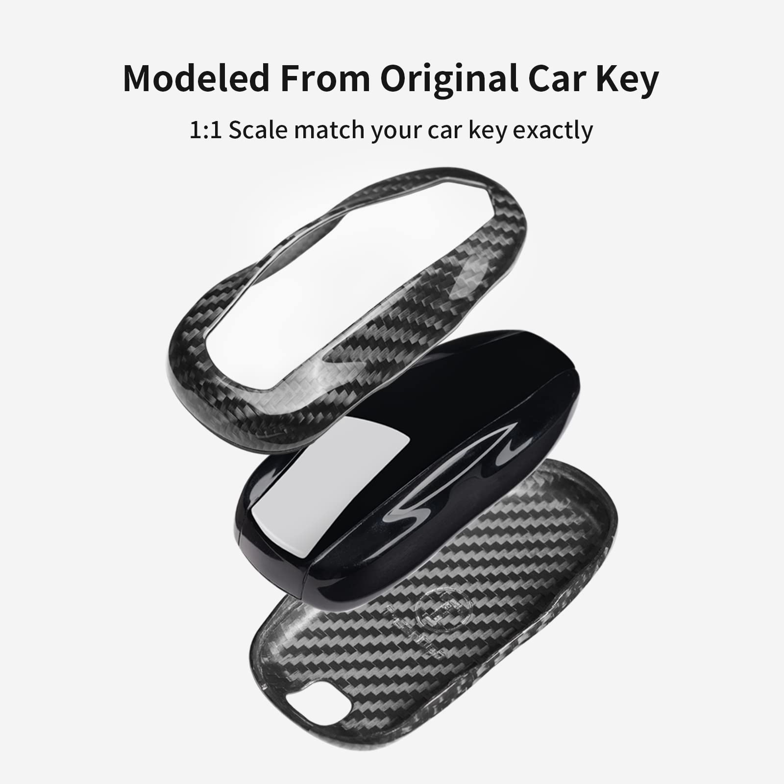 T-carbon Key Fob Cover Compatible With Ford F150 Fusion - View #6