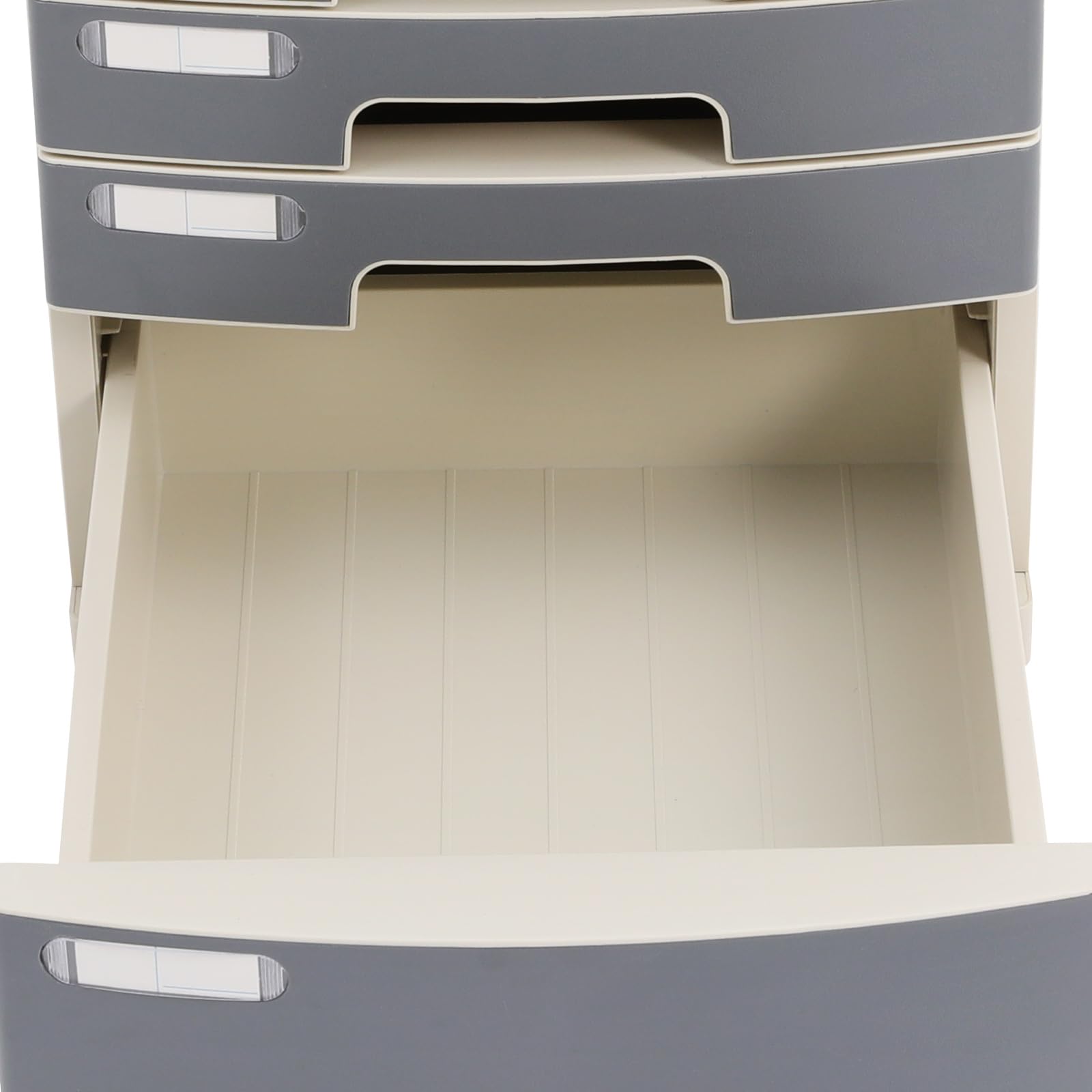 Organizer da scrivania con serratura a 6 livelli con chiave, 2 in e 4 livelli di altezza, salvaspazio, sicuro per la privato, ideale per documenti, utensili, forniture per ufficio