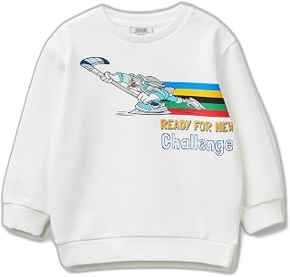 United Colors of Benetton Felpa con Cappuccio Bambini e Ragazzi