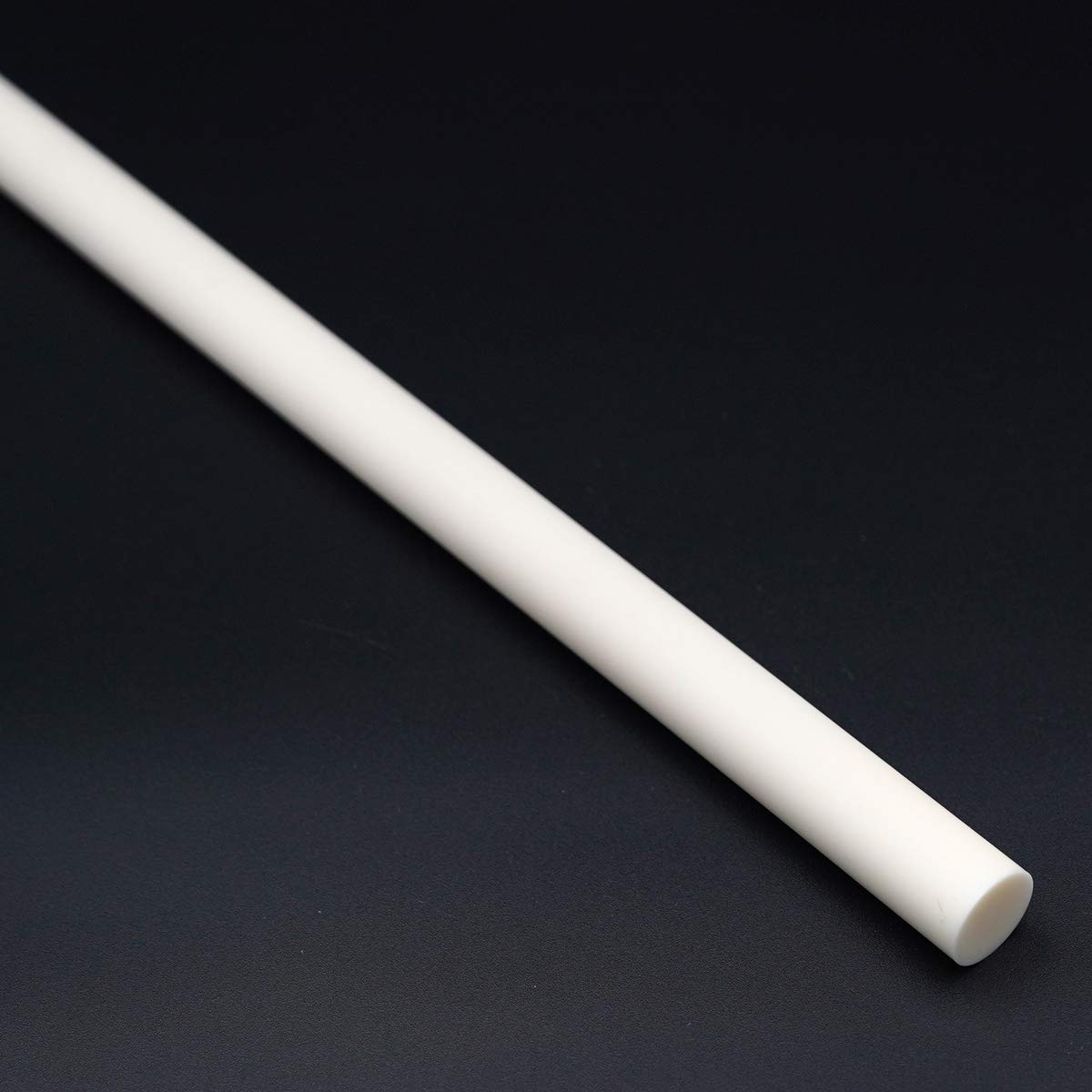 GRAINGER APPROVED UHMW-PE Rod, White, 3 In Dia x 3 Ft L