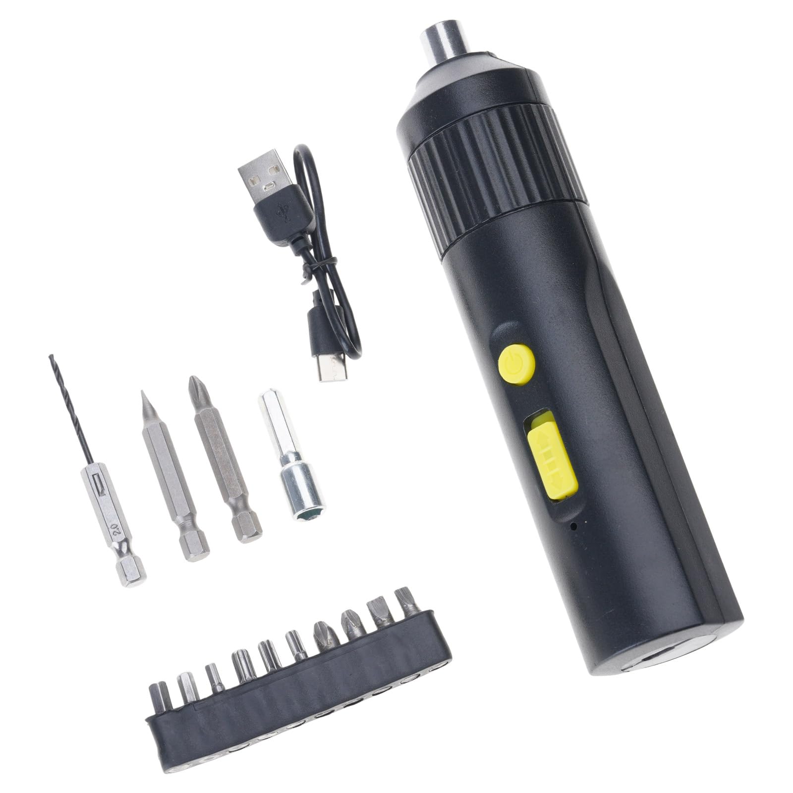 Nlaiousl 15Pcs Rechargeable Cordless Electric Screwdriver Set With Bit And Battery For Precisions Electronics Repair Rechargeable Electric Screwdriver Set