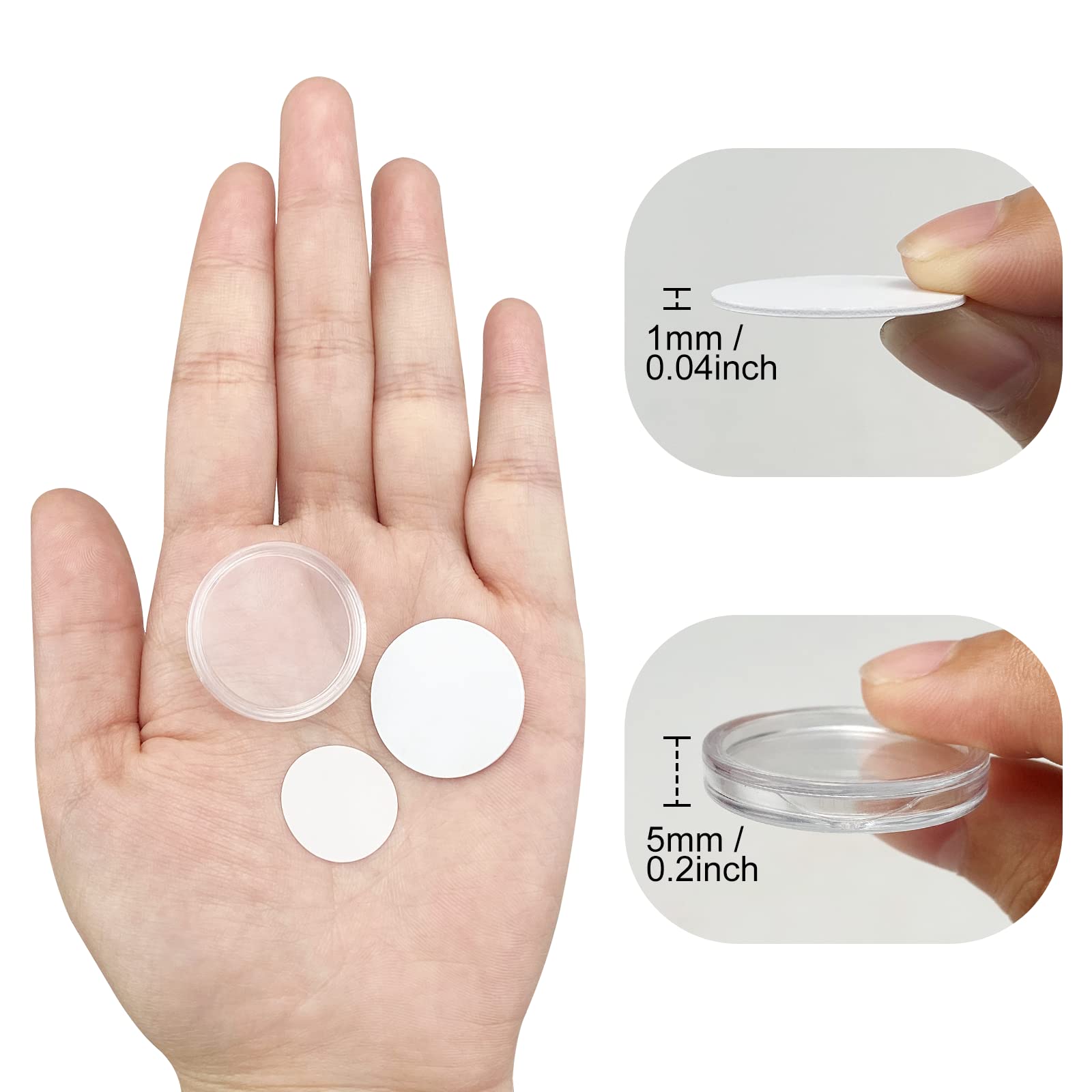 Tag NFC NTAG215 In PVC - Diametro 25mm, Compatibili Con Amiibo E Tagmo, Confezione Da 10 Pezzi - Foto 9