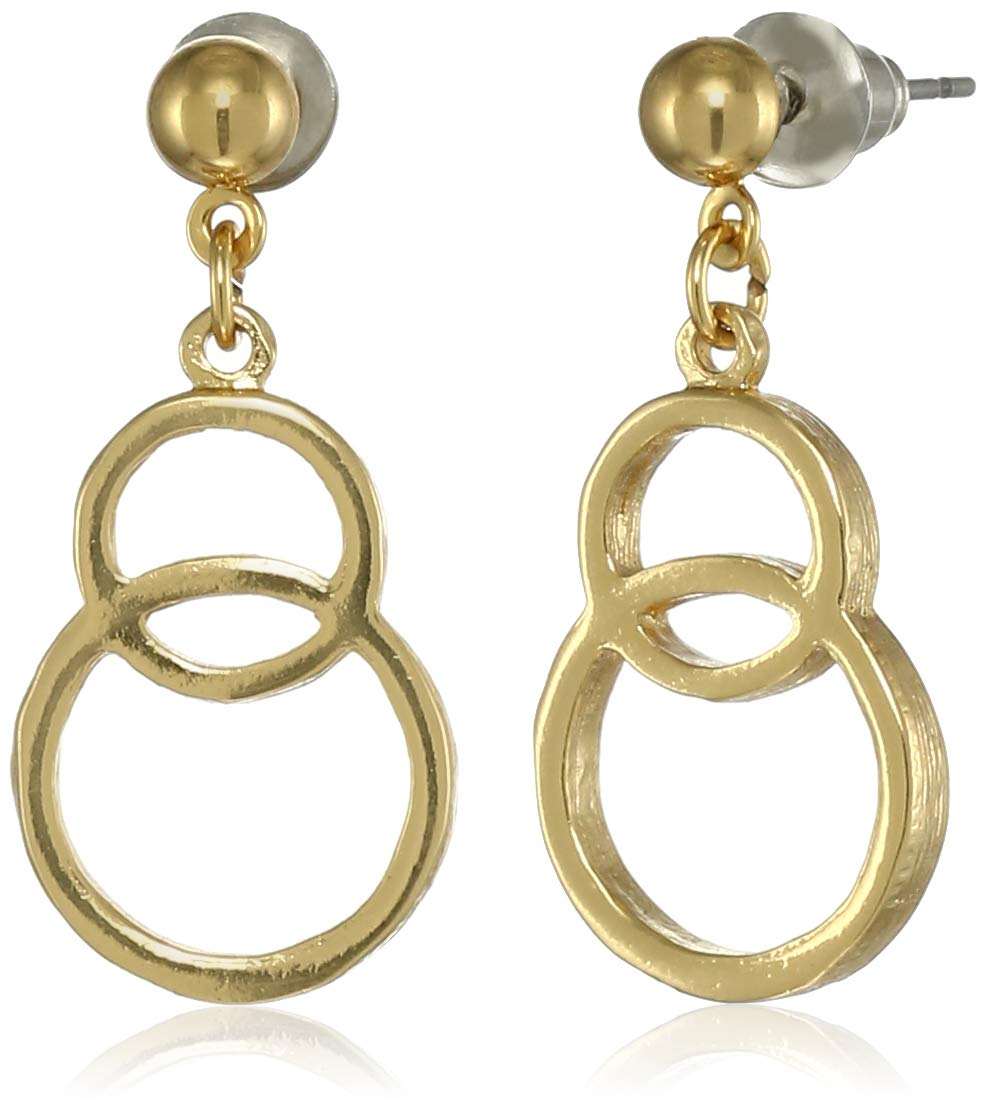 See full amazon price history chart for Estele 24 Kt Gold Plated Zinc Brass Overlap Dangle Earrings for Girls Estele 24 Kt Gold Plated Zinc Brass Overlap Dangle Earrings for Girls (B08D7N37V5) Amazon Price History, Amazon Price Tracker