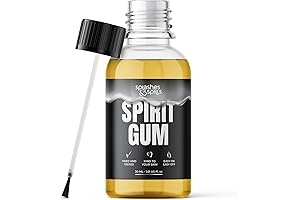 Professional Grade Spirit Gum Adhesive for Face