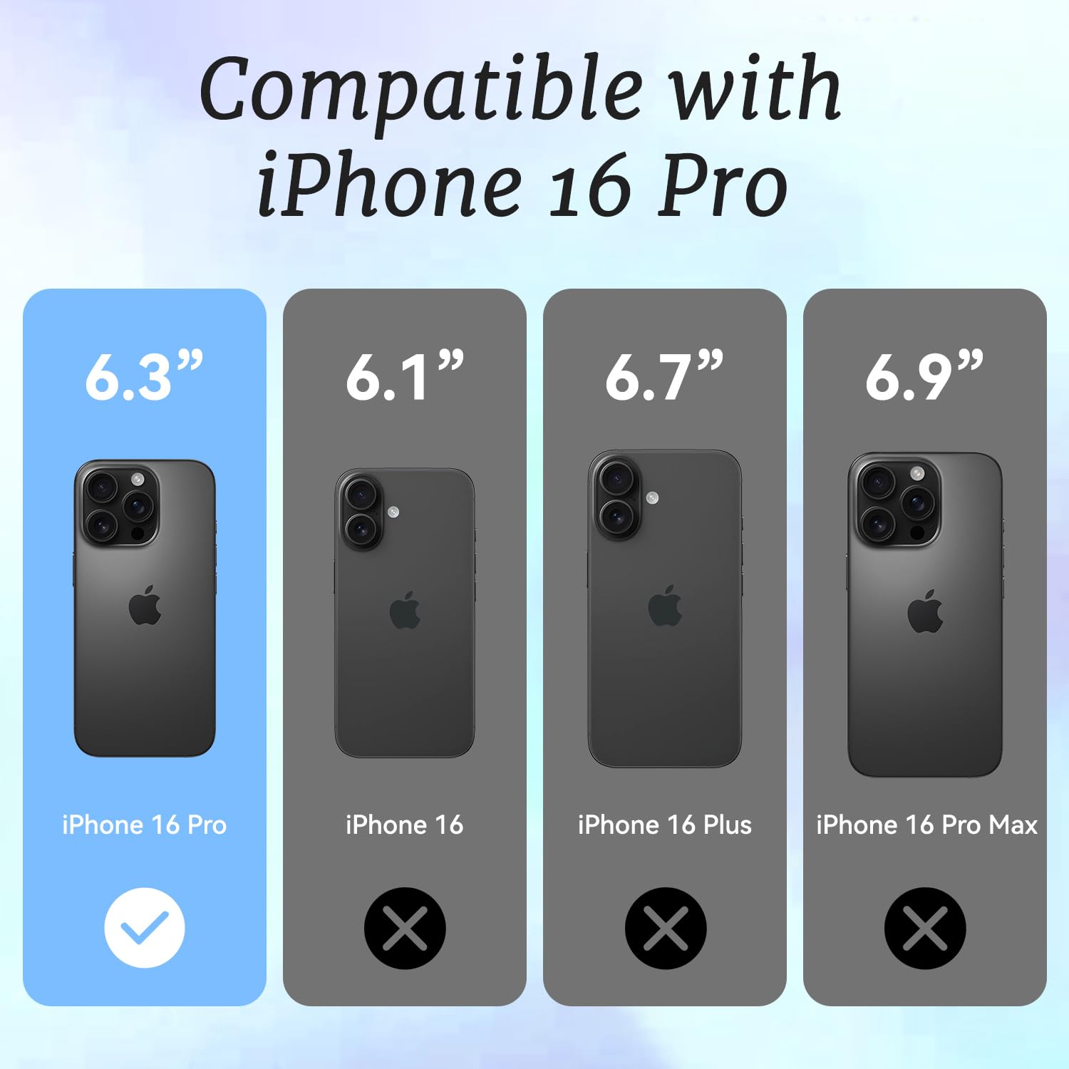 Funda para iPhone 16 Pro, diseño artístico de fuegos artificiales de castillo de ensueño para mujeres, niñas y adolescentes, bonita funda protectora de TPU suave y delgada para iPhone 16