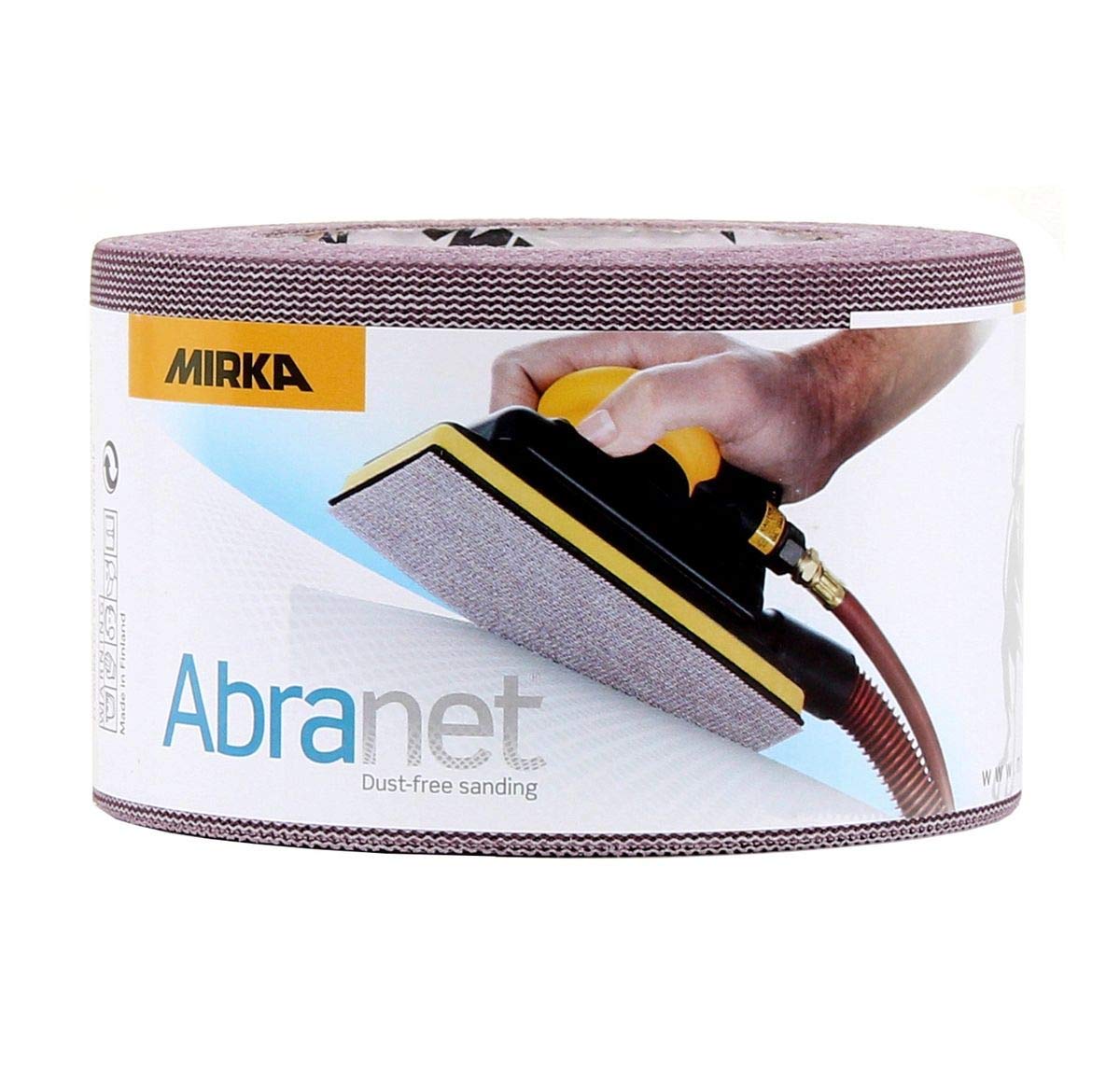 Mirka Abranet rouleau abrasif auto-aggrippant 75 mm x 10 m