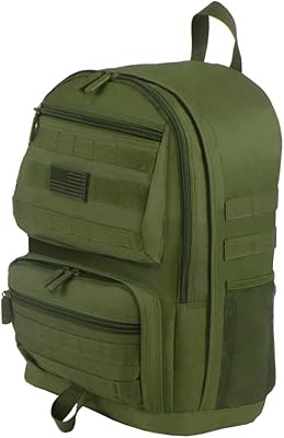 East West U.S.A RTC509 Tactical Molle Sport Military Assault Rucksacks Hiking Trekking Bag (OLIVE)