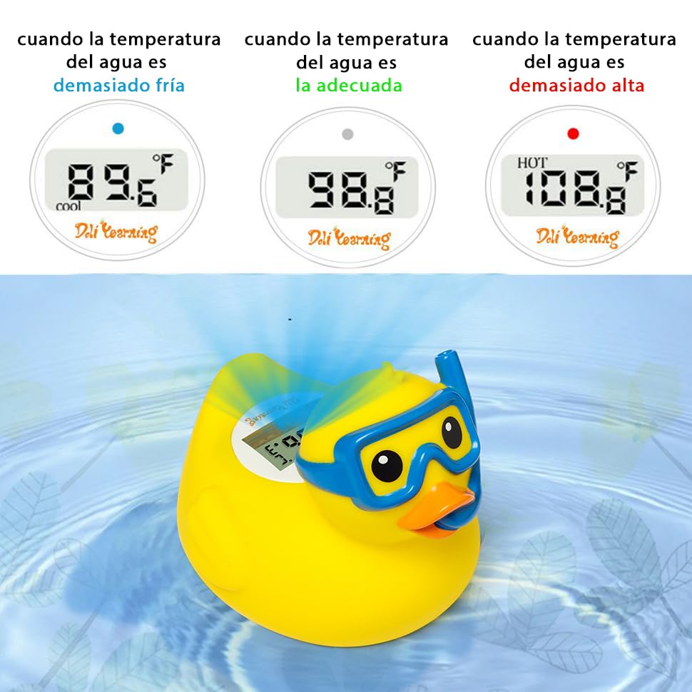 Doli Yearning Baby Bath Thermometer, Floating Bath Toys for