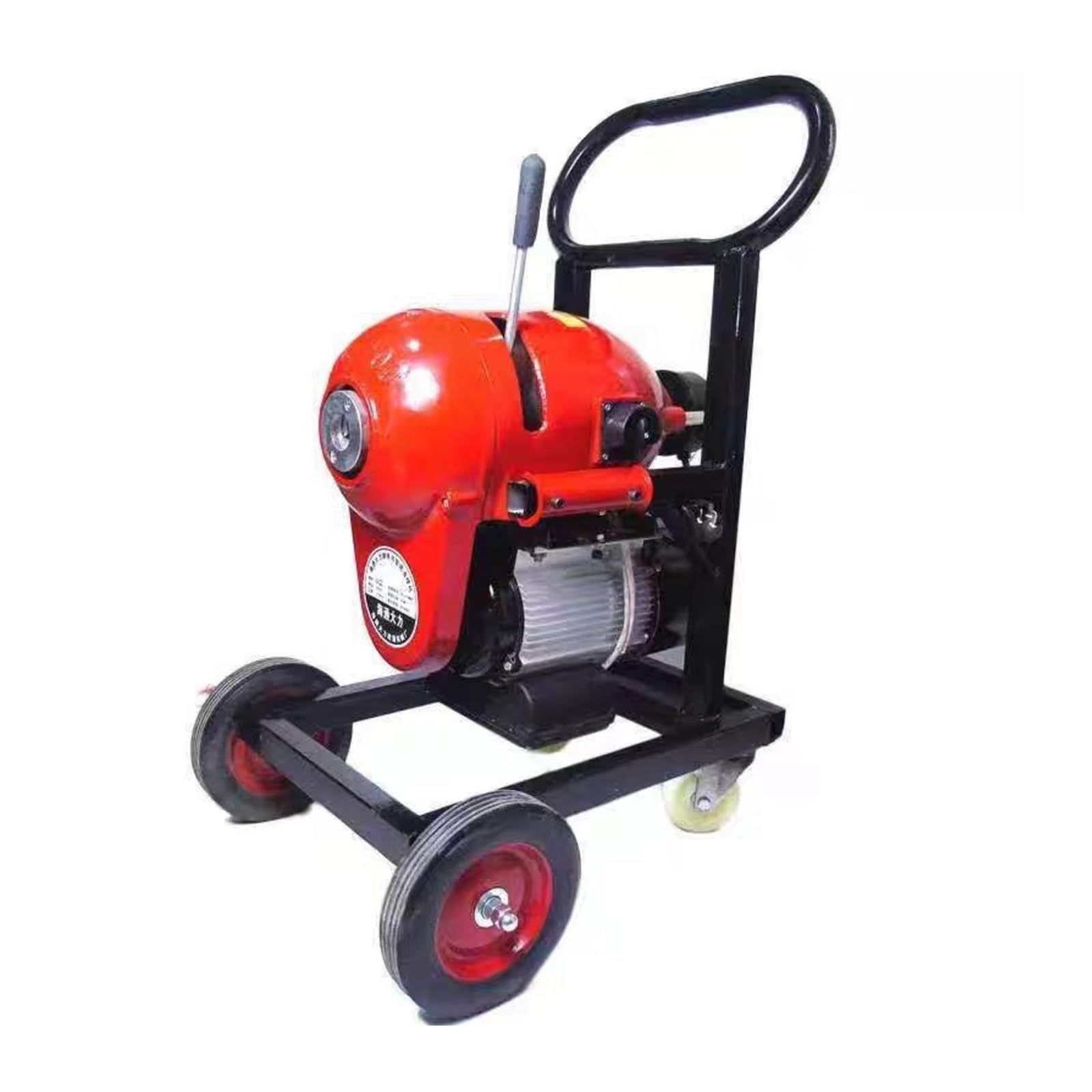 Large Pipe Dredging Machine 200 Type Electric Outdoor Sewer Tool Powerful Clearing Capability