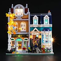 Vista 9 de BRIKSMAX Kit de iluminación LED para comisaría, compatible con el modelo de bloques de construcción Lego 10278, no incluye el juego de Lego