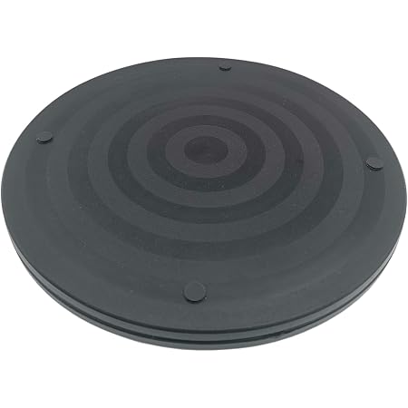 Heavy Duty Lazy Susan Turntable – 2 Pack 12 Inch Rotating Stand For Plants, Monitors, Crafts & Kitchen
