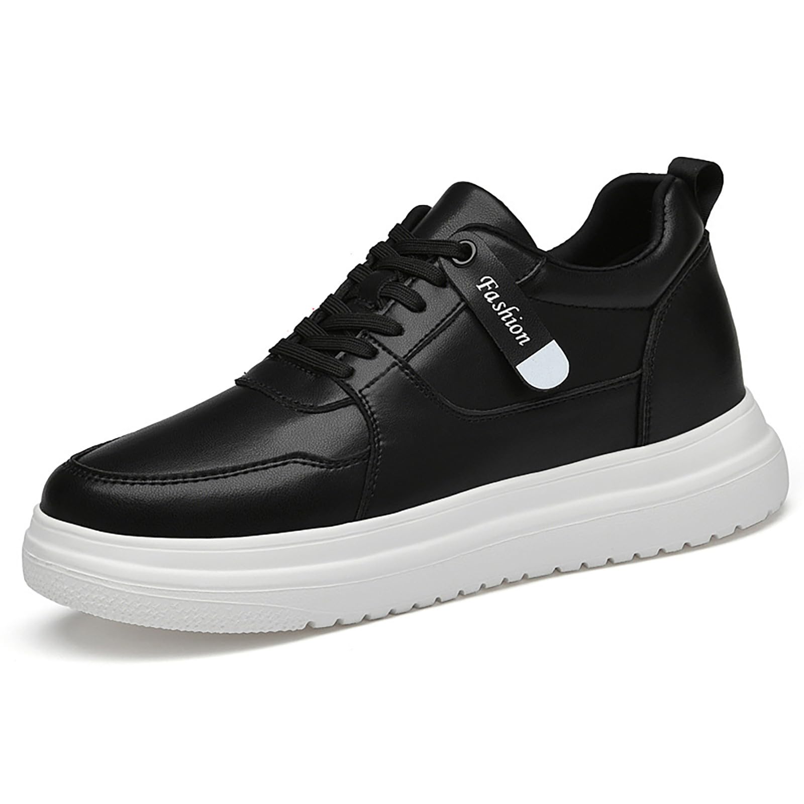 Genérico Zapatillas Casa Hombre, Zapatillas Casual Hombre Zapatos cuero otoño invierno casuales exterior con suelas elegantes antideslizantes