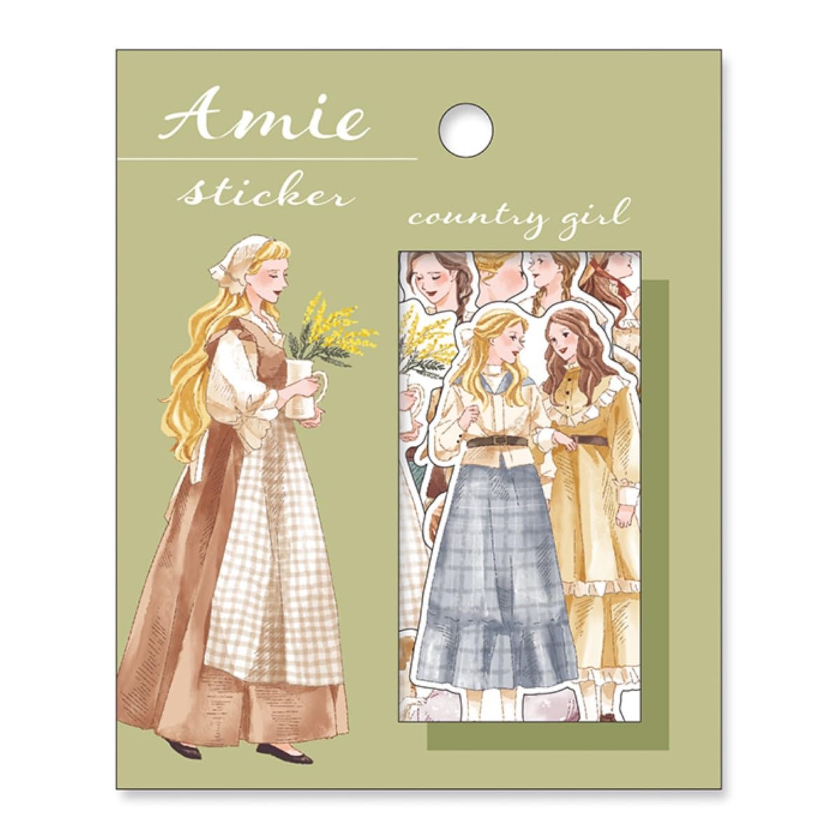 Mind Wave Amie Sticker Flakes, Country Girl (40 sheets)
