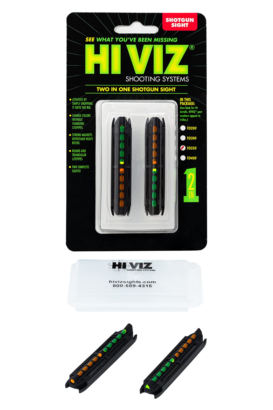 Amazon.com: HIVIZ unisex adult Shotgun HIVIZ Sight Systems