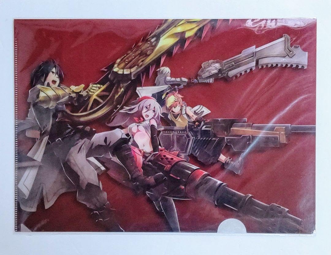 Amazon.co.jp: ゴッドイーター2 クレイドル クリアファイル : 文房具