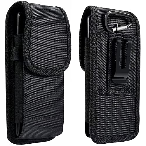 Baiyian Marsupio Cintura Oxford Custodia Moschettone Sportive Cover per Nokia 8.3