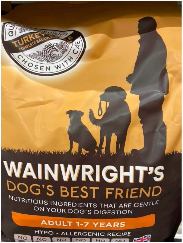 Wainwright S Adult Complete Turkey And Rice 2kg Hypoallergenic Wheat Free Dry Dog Food Amazon Co Uk Wainwright S Adult Complete Turkey And Rice 2kg Hypoallergenic Wheat Free Dry Dog Food Amazon Co Uk
