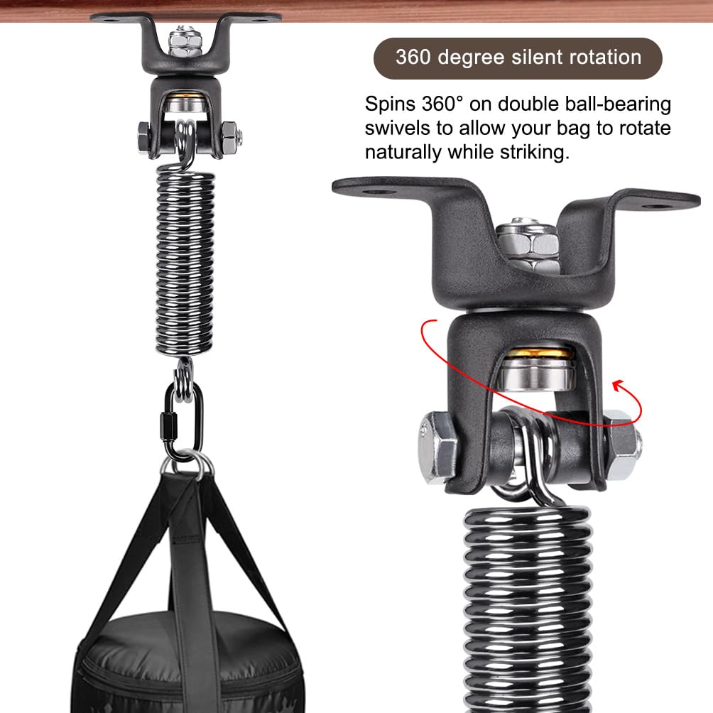 Support Mural Pour Sac De Frappe Avec Barre De Traction