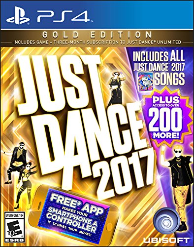 Just Dance 2017 Gold Edition (Includes Just Dance Unlimited subscription) - PlayStation 4