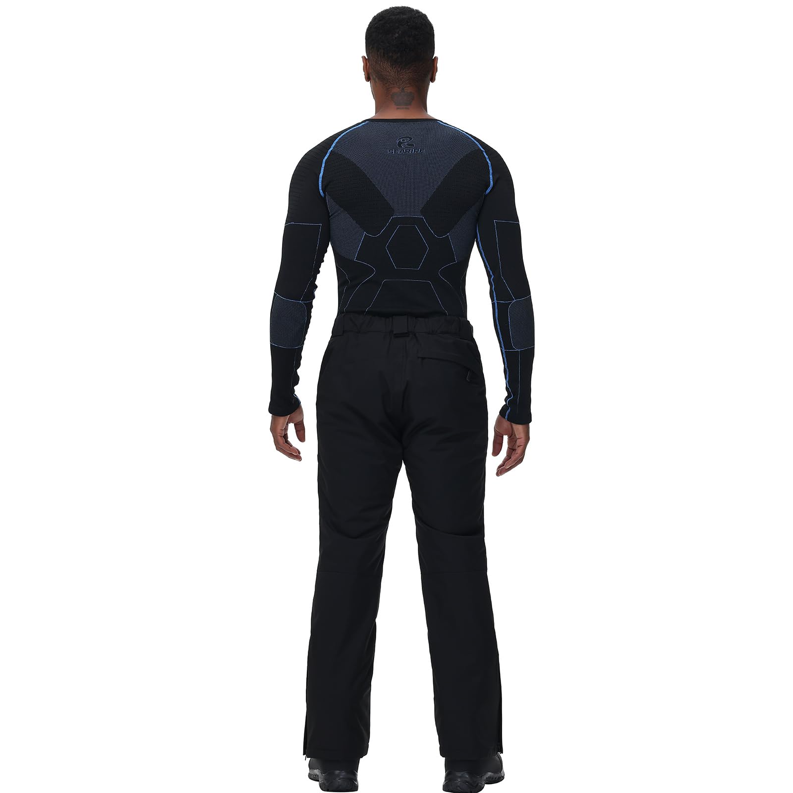 Chaqueta de esquí para hombre y pantalones conjunto, Impermeable de Montaña Chaqueta de Esquí,Cálida chaqueta de esquí y pantalones,para senderismo, caza, pesca, escalada, camping