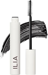 ILIA - Rímel de pestañas ilimitadas | No tóxico, libre de crueldad, mascara limpia, color negro (After Midnight Black)