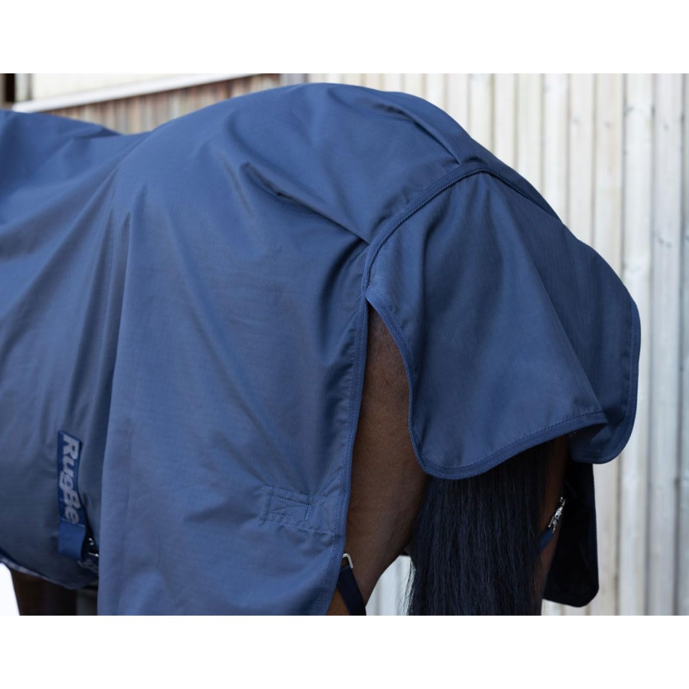 Coperta invernale per cavallo, RugBe IceProtect, coperta per esterni, con imbottitura da 200 g, 600 denari, resistente all'acqua fino a 3000 mm (155)