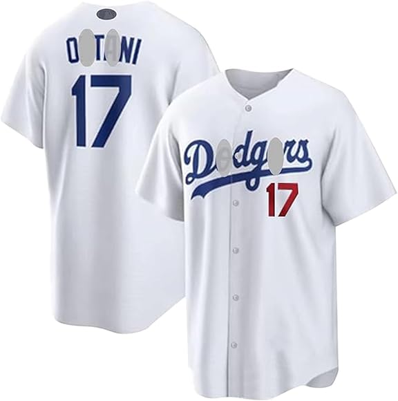 ロサンゼルス・ドジャースの東京シリーズ ユニフォーム 大谷 17 サイズL ロサンゼルス・ドジャース ユニフォーム OHTANI 17
