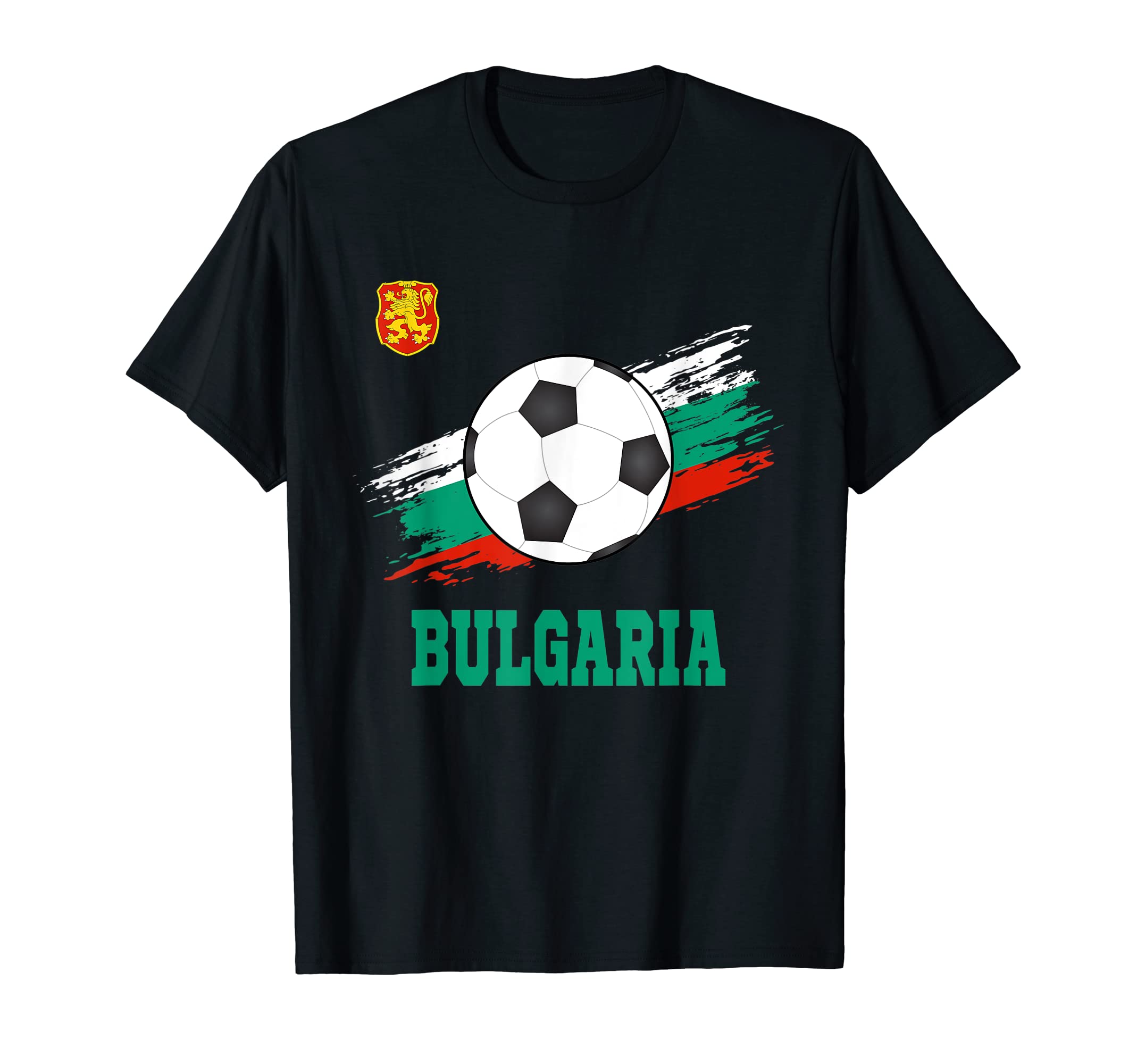 Bulgaria SoccerBulgaria Football Bulgarian Futbol T-ShirtOEKO-TEX STANDARD 100