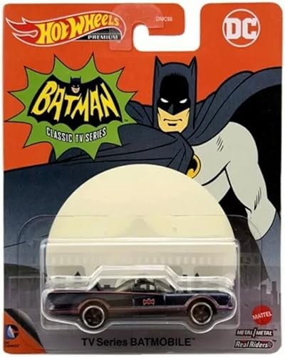 Hot Wheels Serie de TV Batmobile - Retro - Batman Classic TV Series Premium