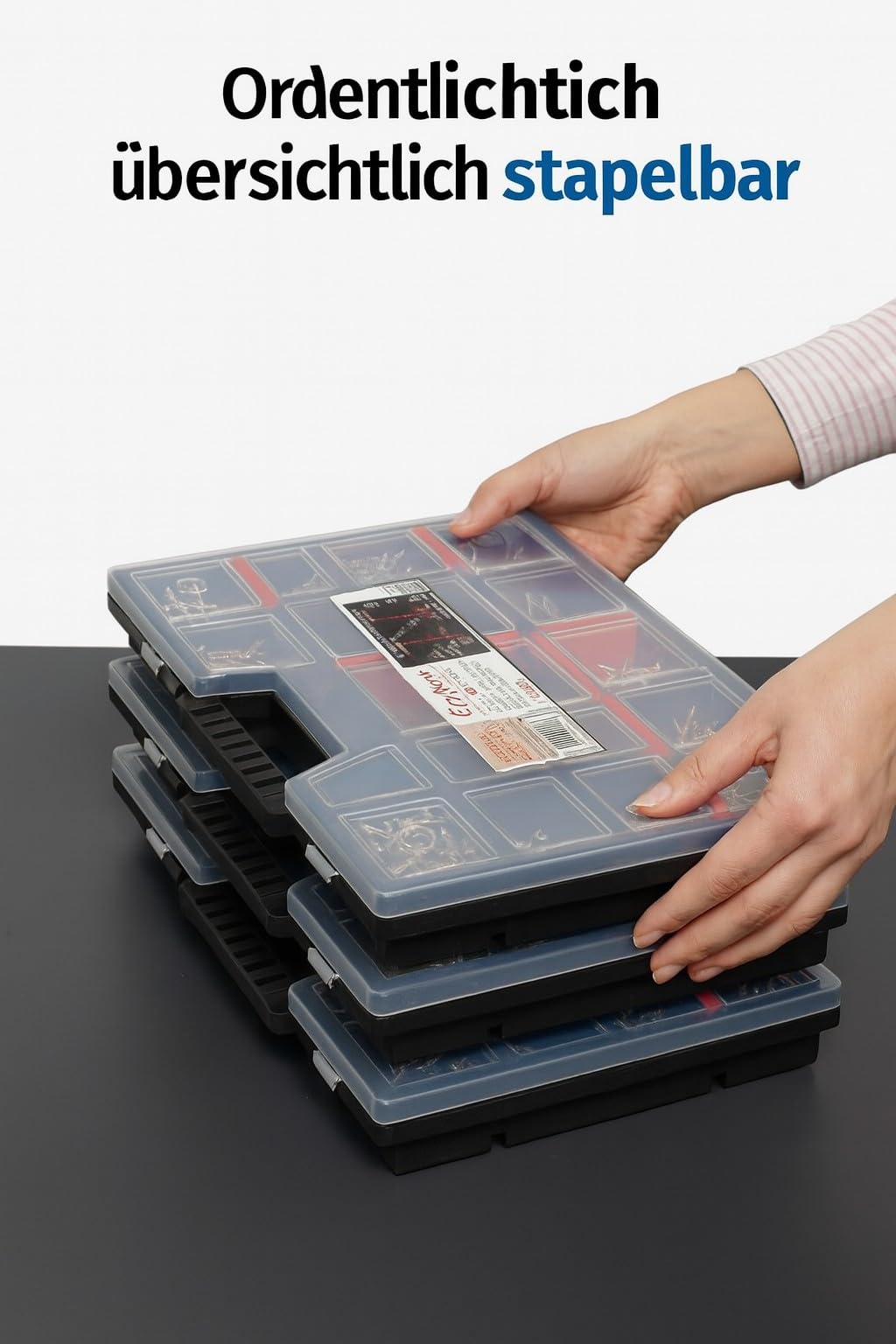 FRACKMANN Screw Set 620 Pieces - Includes 4 TX Bits & Sturdy