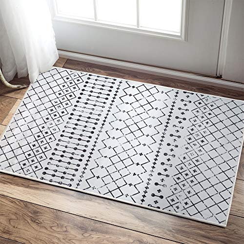 jinchan Runner Rug Area Rug Soft Carpet Kitchen Bedroom Diamond Polypropylene Low Pile