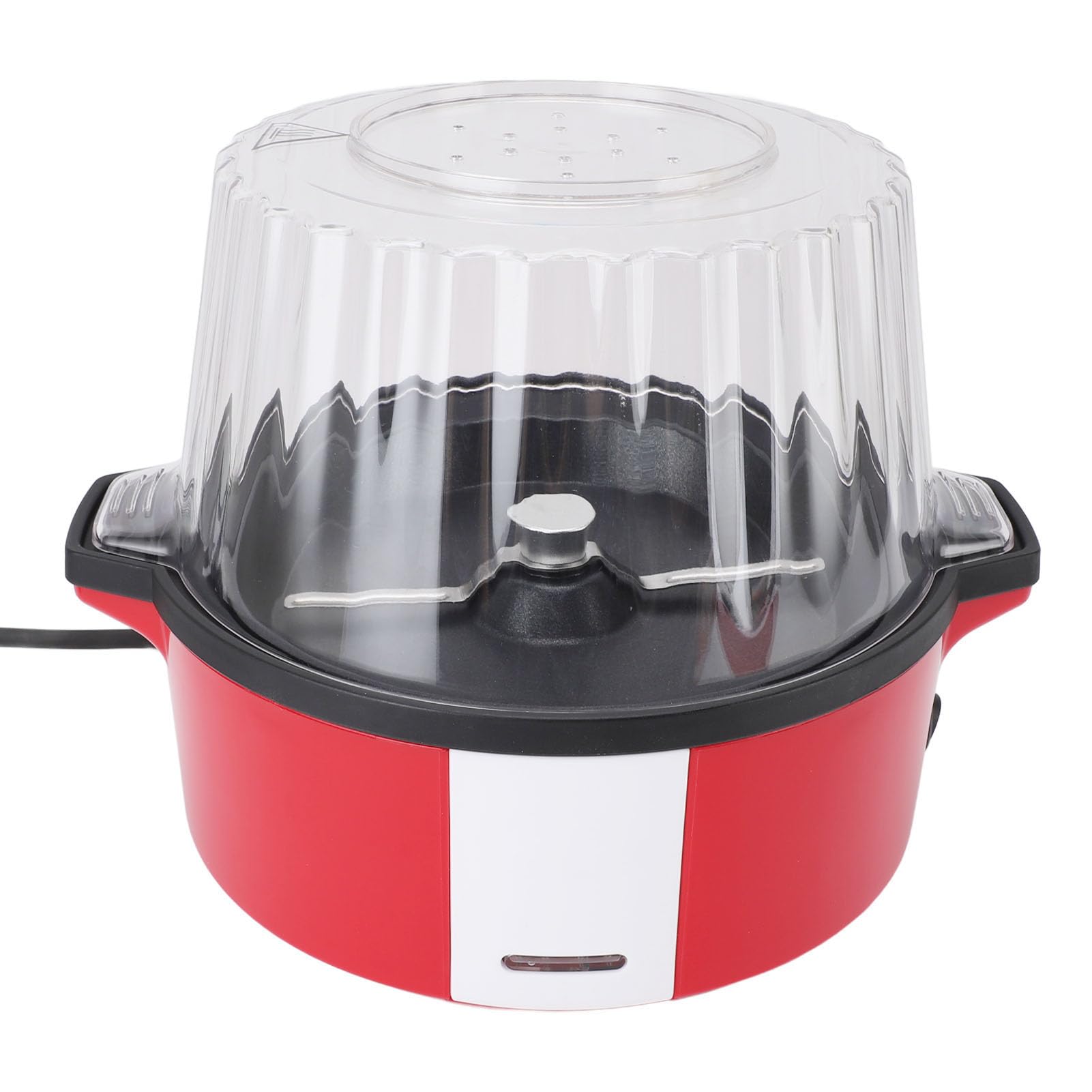 Popcorn-Maker, 70 G, Große Kapazität, Elektrische Popcornmaschine, Antihaft-Popcorn-Maker mit Deckel und Löffel, DIY-Popcorn-Topf, Leicht zu Reinigen, 700 W, Schnelle Erwärmung