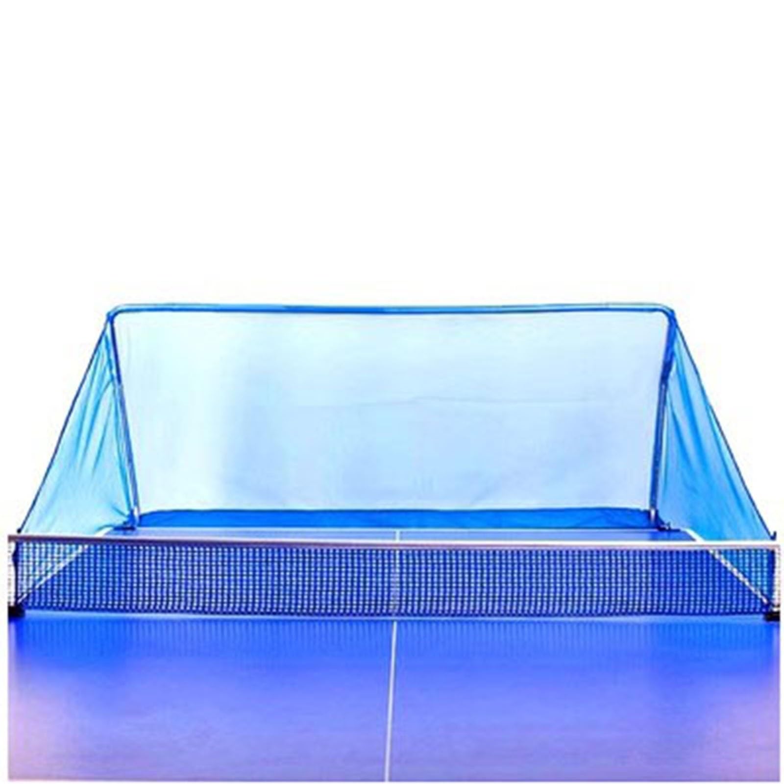 RENLXFI Ping Pong Table Training Net, Portable Table Tennis Ball Catch Net for Multi-Ball Drills or Robot Serve Launcher Practice, Outdoor Training Tool