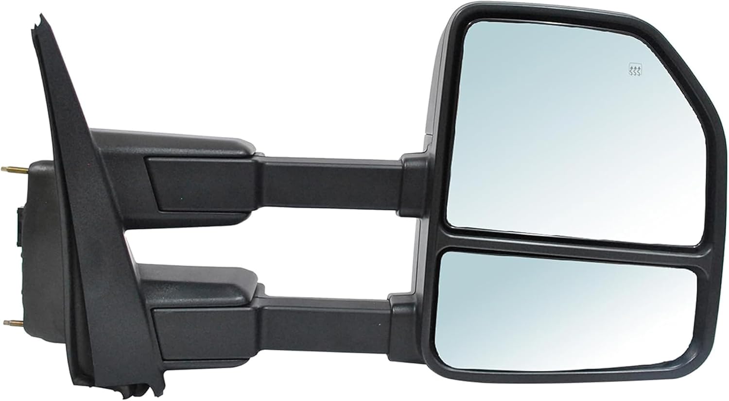 JZSUPER Passenger Right Side fit for 2017-2020 F250 F350 F450 F550 Ford Duty Towing Mirrors with Power Heated Turn Signal Auxiliary Lights Temperature Sensor