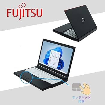 Amazon.co.jp: 【整備済み品】富士通 ノートPC FU JITSU FMV LIFEBOOK