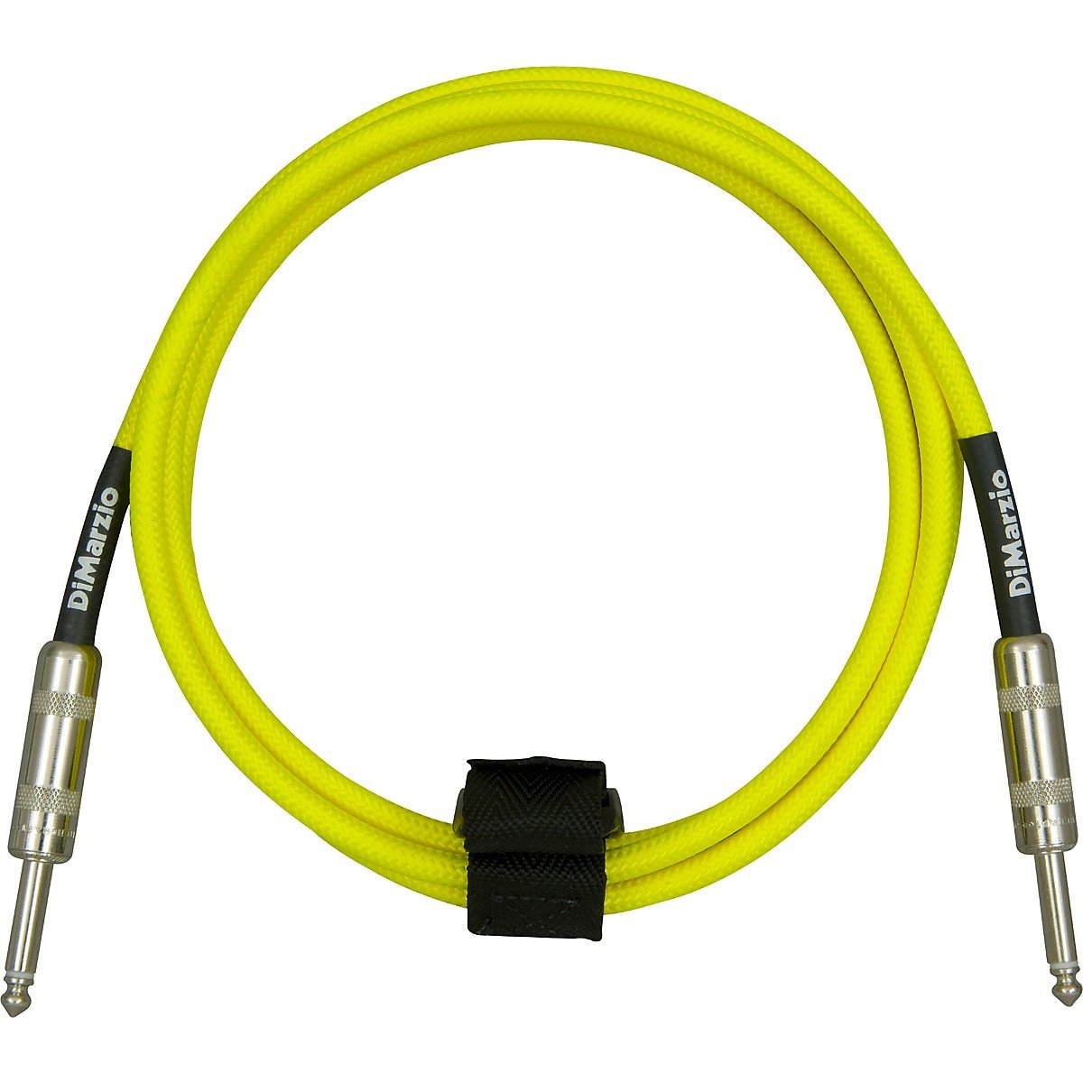 DiMarzio EP 1718SSY Gitarrenkabel, Instrumentenkabel, Länge 5,4m, Klinke/Klinke, Neon Gelb
