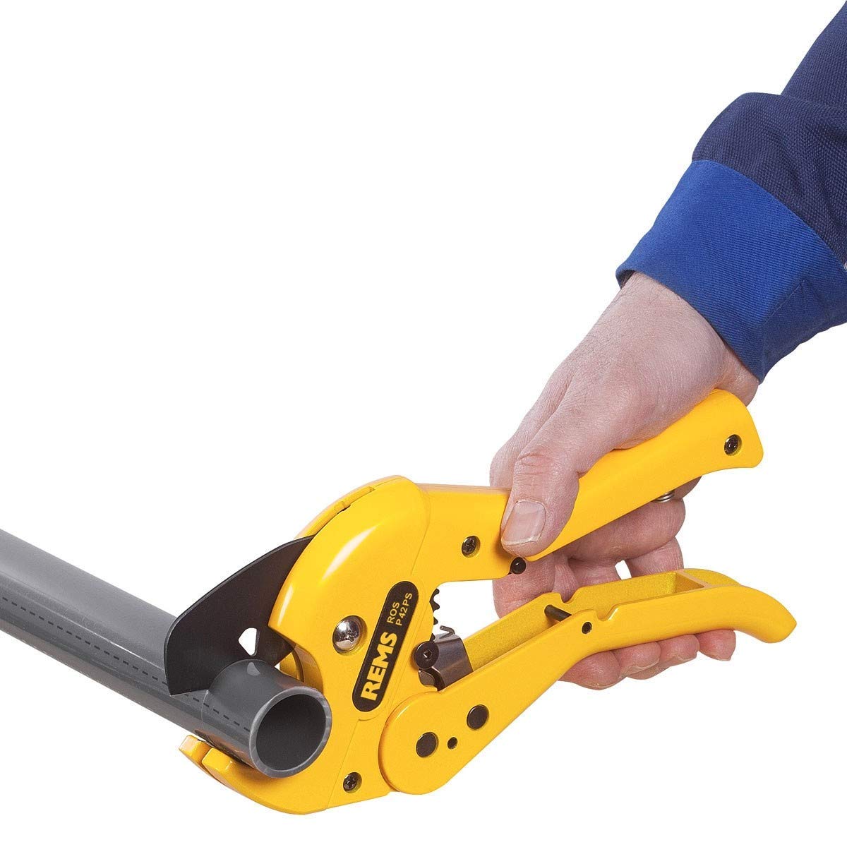 Rems ros p - Tijera para tubo plastico ros p42p diámetro 42mm