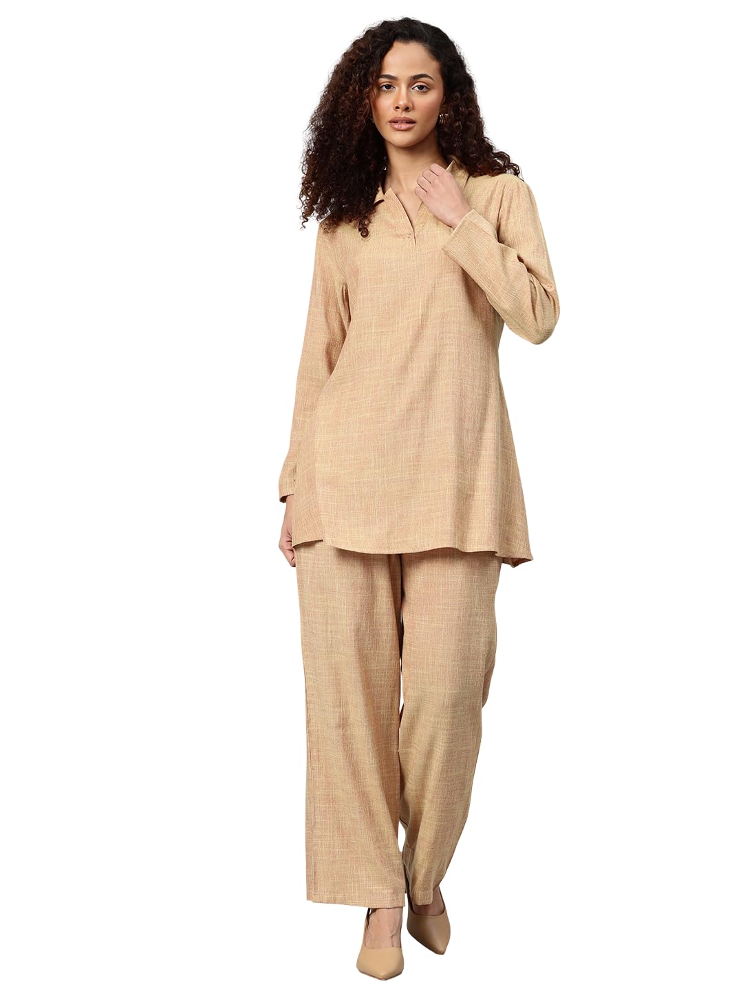 cottinfab Women Top with Palazzo Co-Ords-picture-24
