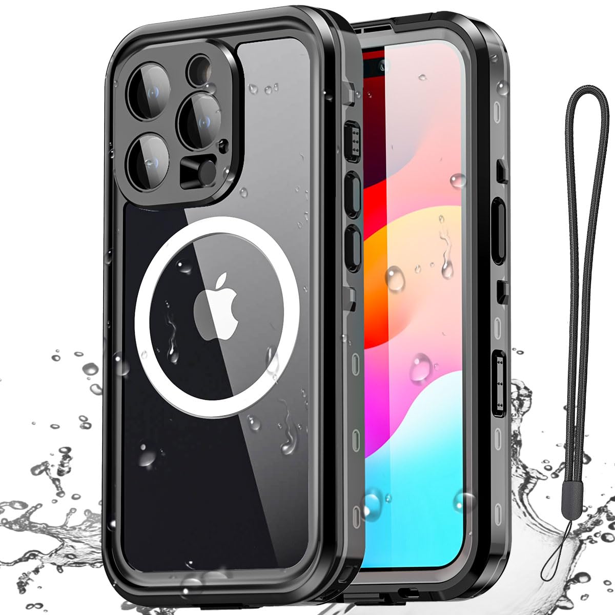 Amazon.com: AICase Waterproof Case for iPhone 16 Pro Max(6.9
