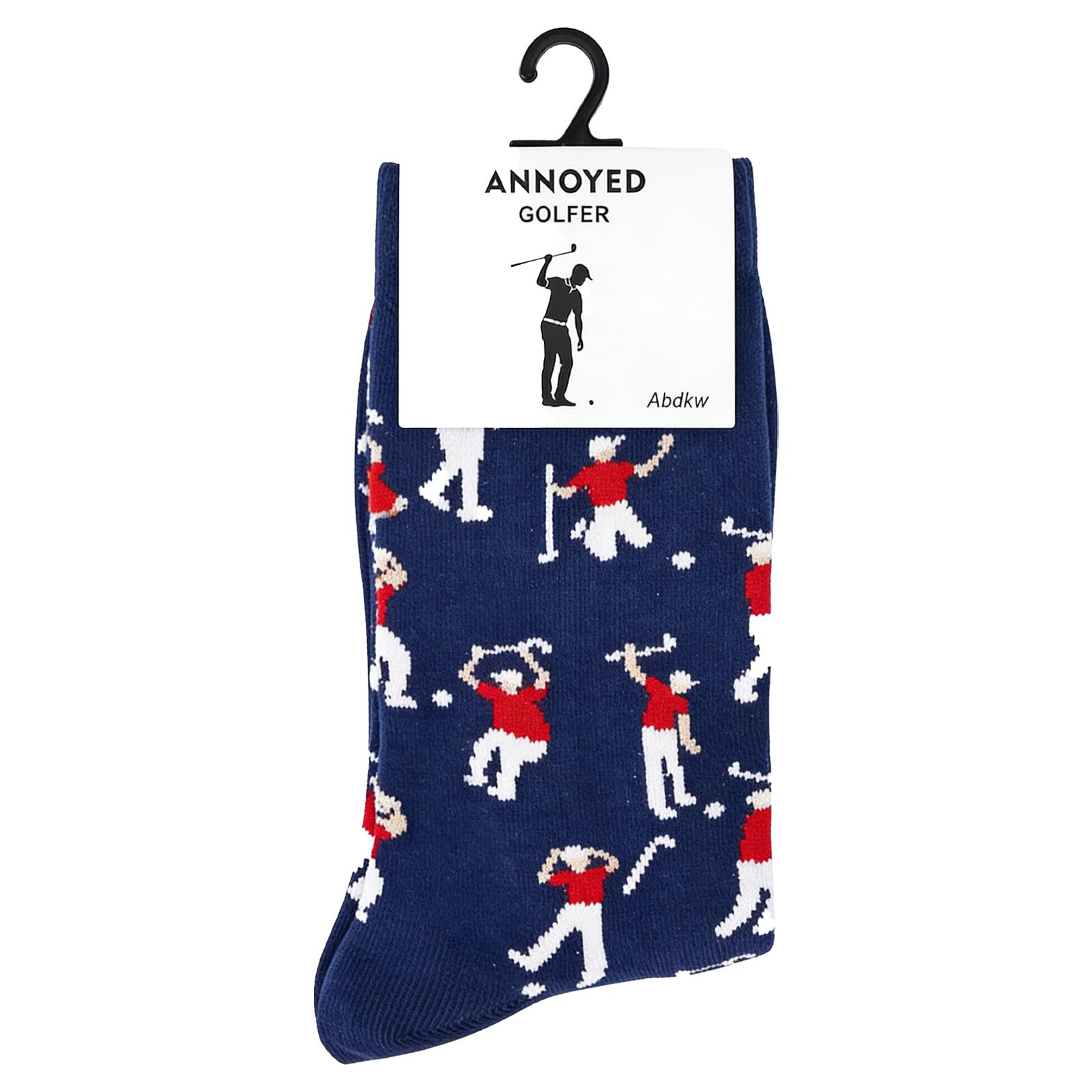 Golf Socks - Funny Annoyed Golfer Novelty Socks - Funny Golf Fathers Day Gift for Dad Husband Stepdad