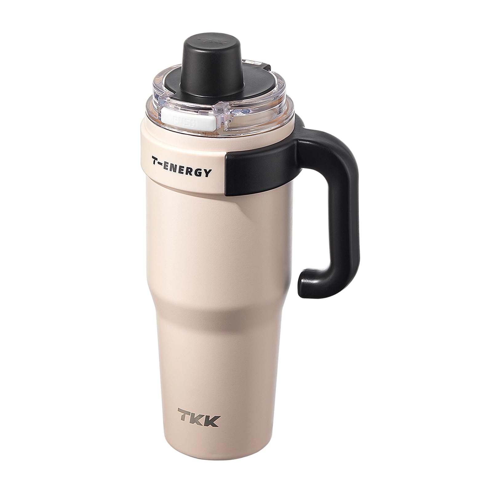 Amazon.com | TKK 40 oz Insulated Tumblers with Handle and Straw