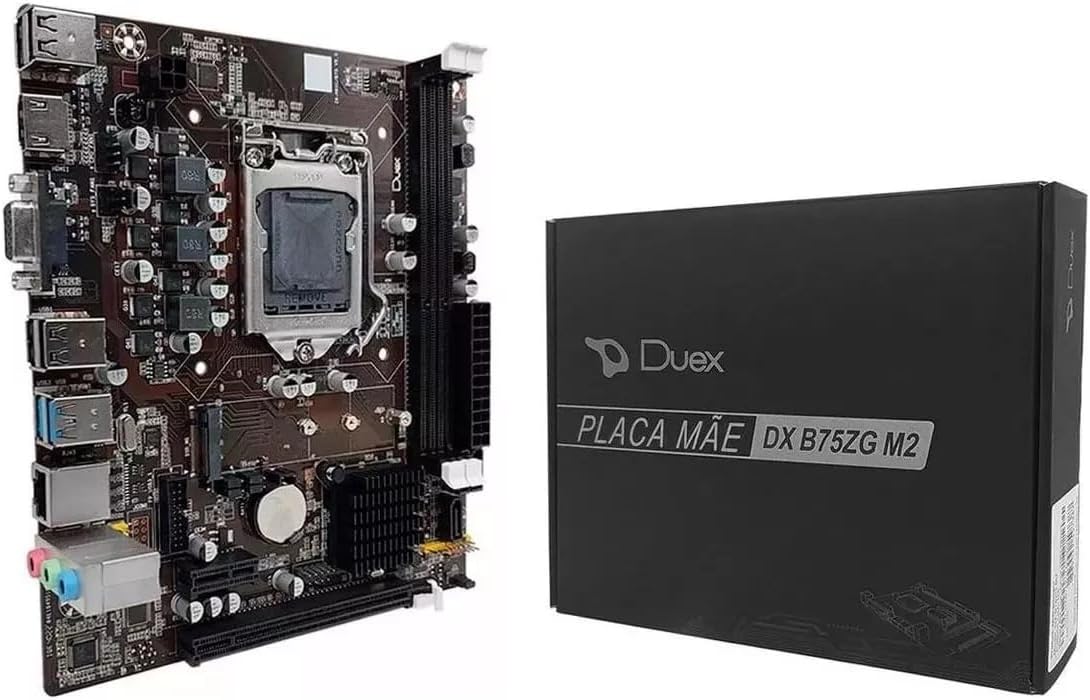 Review da Placa Mãe Duex Dx B75zg M.2 para Intel: Testado 30 dias