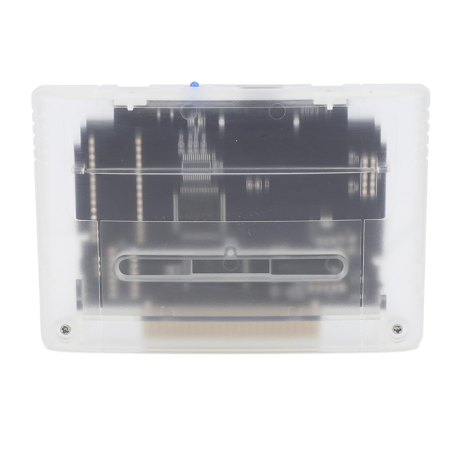 Cartucho de juego, tarjeta de memoria profesional 3000 en 1 de 8 GB, multifuncional de alta velocidad con copia de seguridad de guardado automático para consola de juegos SFC (blanco transparente)