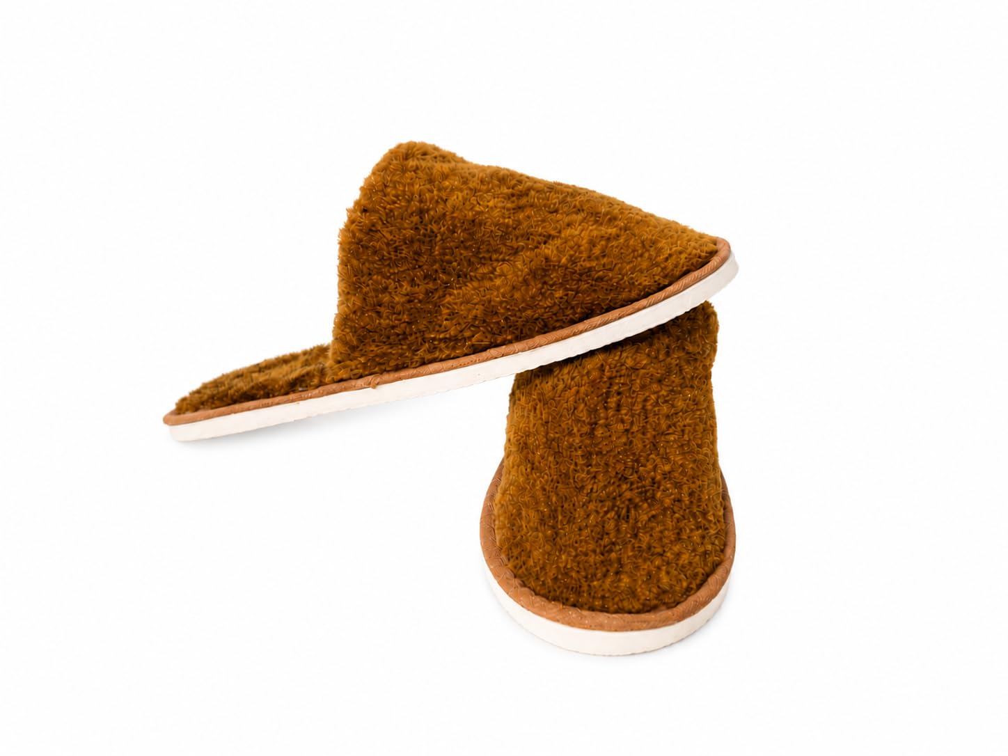 Galaxy Fashion Point Premium Unisex Soft Terry Slippers for Men & Women | Ultra Soft Cushioned Indoor House Slippers | Lightweight Anti-Skid Home Spa Bathroom Bedroom Slippers | Comfortable Daily Use Flip Flops (Mustard Orange)-image-21