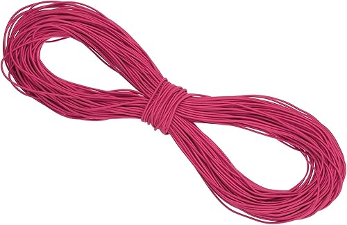 Vista 607 de PATIKIL Cuerda elástica elástica de 1/8 pulgadas, 11 yardas (0.118 in x 32.8 ft), color verde militar para manualidades, correas de gancho