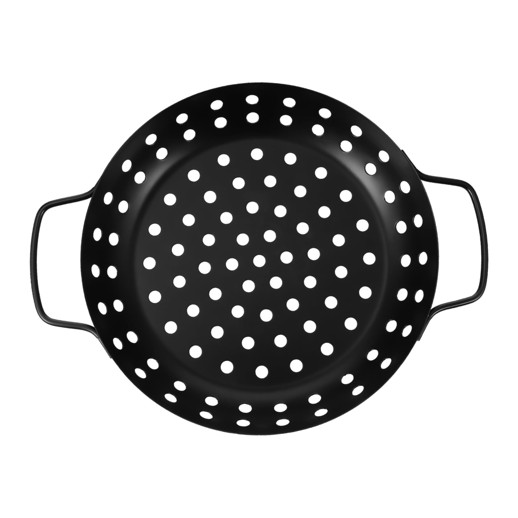 Cabilock Bbq Grill Plate Non Stick Barbecue Tray with Large Holes for Even Cooking Multi Use Baking Tool for Outdoor Grilling for Sharing Delicious Meals
