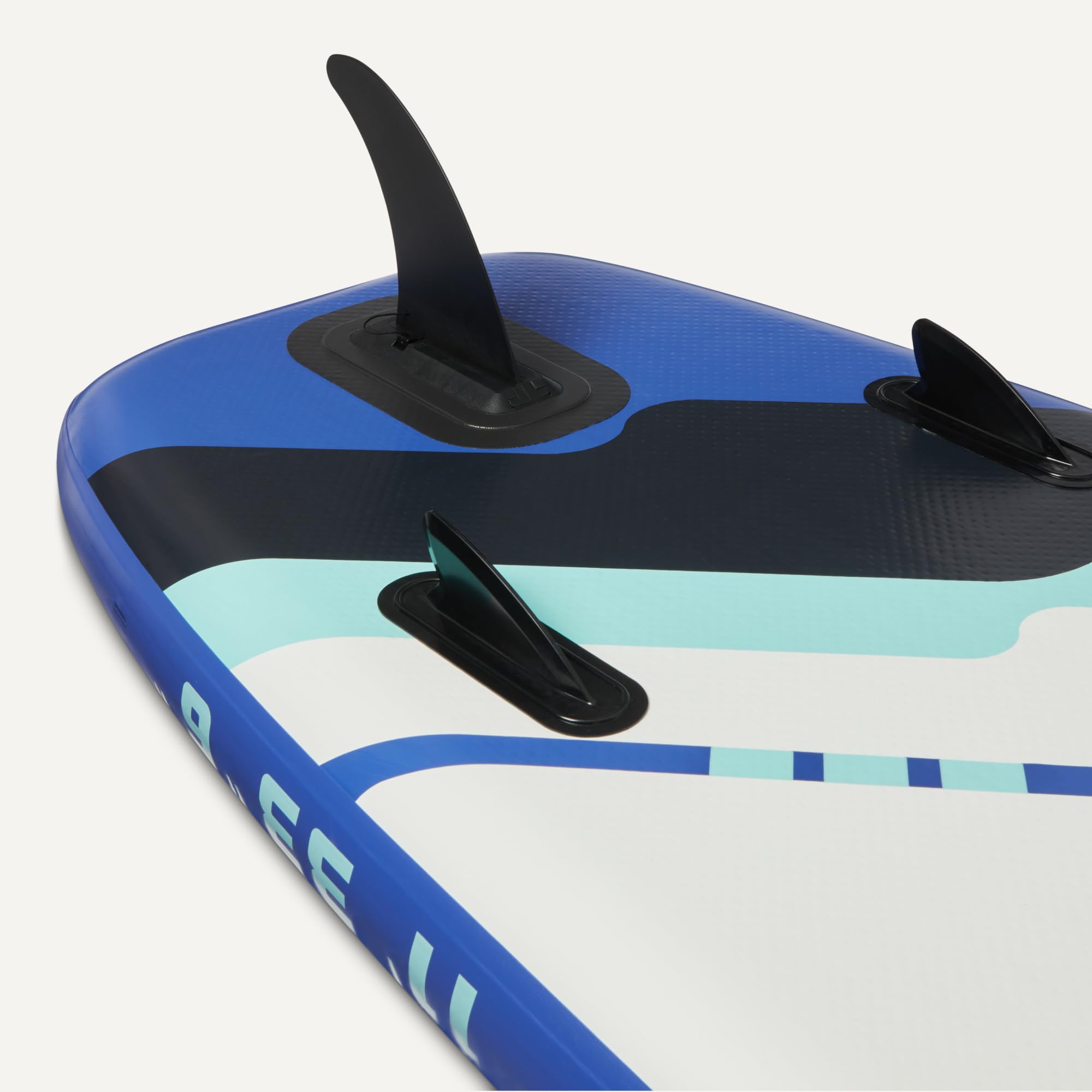 Amazon Basics Tavola da Stand Up Paddle con Kit Accessori Completo, 335 cm x 84 cm, Blu