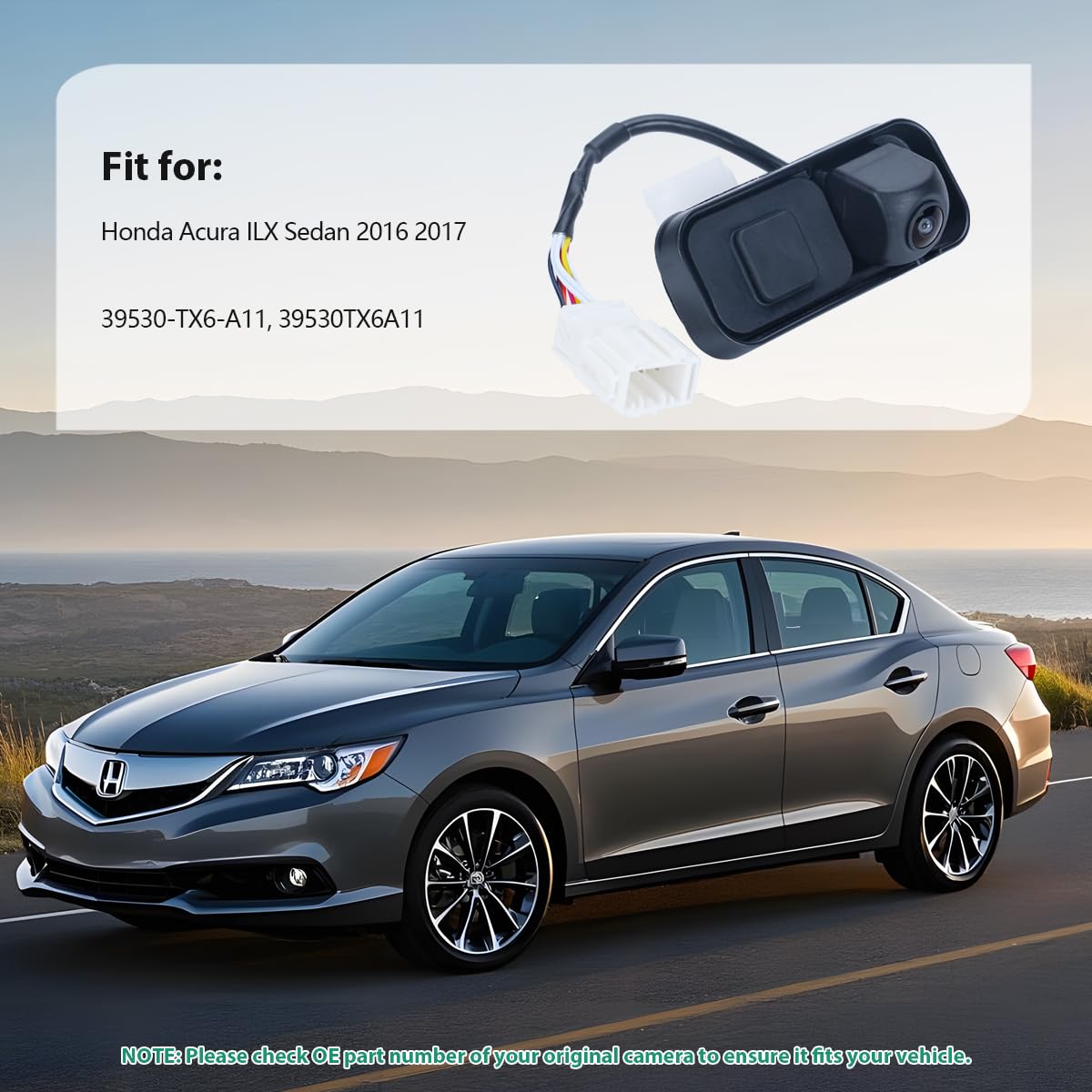 Amazon.com: 39530-TX6-A11 Backup Rear Camera Replacement for Honda